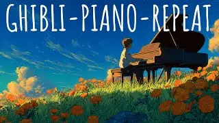 Less Talk.. More Study. | Peaceful Piano with [ Ghibli inspired world ] for study/work