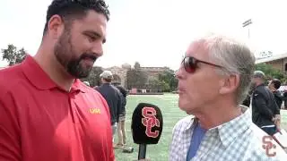 Pete Carroll and Norm Chow on Shaun Cody