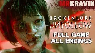 BrokenLore: UNFOLLOW - Horror Game About Bullying and Body Image | All Endings & All Collectibles
