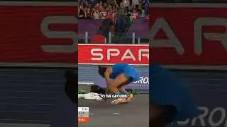 High Jumper Puts Springs In Shoes - Wins Championship