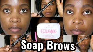 Testing Essence Soap Brow Kit, Pomade, Brow Powder & Brow Pencil| How to Get Natural Full Brows
