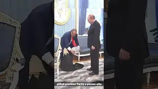 President Putin's Crown Gift | Russia | Moscow | America | #putin #russia #russmika24 #shorts