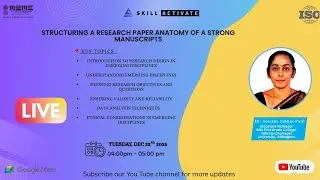 Structuring a Research Paper &ndash; Anatomy of a Strong Manuscript