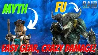 Amazing Damage with Midgame Gear!  MythFu Clan Boss Team! Raid: Shadow Legends