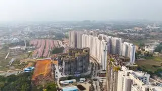 he Prestige City Sarjapur | 2026 Complete Aerial Tour & Drone Shot (4K)