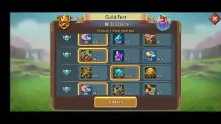 Master Gauntlet's rewards #lordsmobile #guildfest