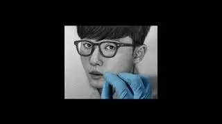 Jay Park Artwork [Park Seo Joon Portrait] | Korean Collectables | Korean Art Agency