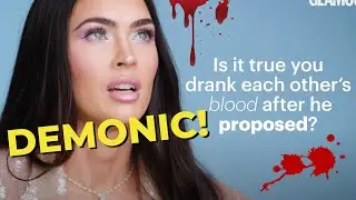 MEGAN FOX SAYS SHE DRINKS BLOOD FOR WITCHCRAFT RITUALS