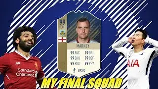 MY FINAL 1M+ COIN SQUAD!!! 1 MILLION COIN SQUAD BUILDER!  |  FIFA 18