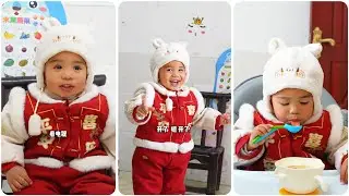 Kaikai’s Outfit Didn’t Fit Anymore, So I Sewed It into a Little Jacket 🧵👶❤️