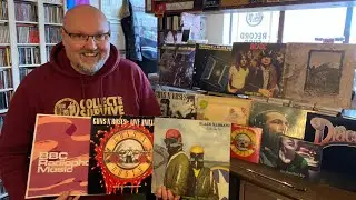 Collect & Survive Record Shop flick through video: Back with my bad self on the good foot etc..