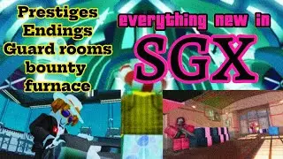 Всё новое в SGX {Обновление с кинематографическими роликами} + Престижи - Squid Game X - Roblox