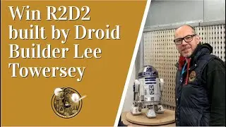 Win R2-D2 built by droid builder Lee Towersey