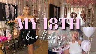 My 18th birthday vlog... in lockdown | opening gifts, cocktails and lots of surprises!