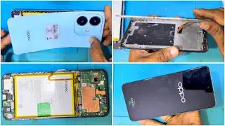Oppo a3x 5g display change / oppo a3x 5g combo change / disassembly / oppo a3x back panel open 
