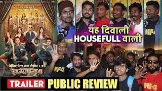 UNCUT - HOUSEFULL 4 Trailer Public Review | Akshay Kumar Fans Madness | Best Comments | HF4