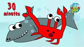 Underwater Music Fun 🌊🕺 Clawlolo 🦀🎶 Dance Time for Kids! 🎶🥳