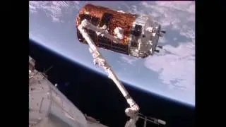 NASA: HTV-6 Arrival and Capture at International Space Station