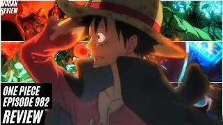 One Piece Episode 982 Review Hindi | One Of The Best Episode Visually In One Piece | MoDan Review