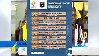 GFA NEWS: ACCESS BANK DIVISION ONE MATCH WEEK 5 FIXTURES