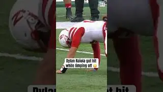 Raiola took a shot on the INT return 😬