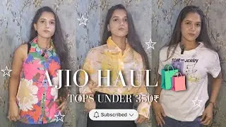 Ajio Tops Haul 👕 Starting @240😍 | Underrated But Best Quality Tops You Need! 