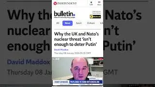 Why the UK and Nato&rsquo;s nuclear threat &lsquo;isn&rsquo;t enough to deter Putin&rsquo; #foxnews #trump #putin