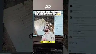 Elle &laquo;&nbsp;leak&nbsp;&raquo; le prochain morceau de SCH gr&acirc;ce &agrave; la partition !🤯🫢