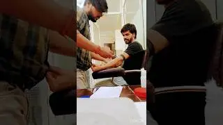 class 2 Medical Test in Pilot Trenning Medical 💉😱💉#shortsfeed #bloodbank #ytshorts