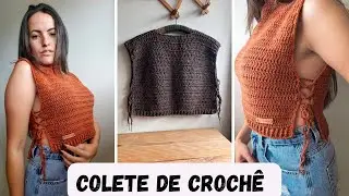 Жилет или многослойка крючком @HandmadebyMih