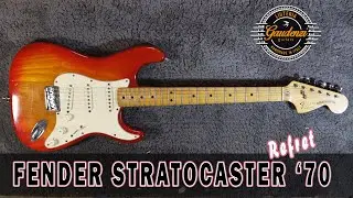 Реставрация Fender Stratocaster 1970-х годов с сохранением оригинального лакового покрытия