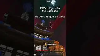POV: Hoje N&atilde;o me Estresso #bedwars #minecraftbedwars #mushmc #bedwarsmemes #shorts #mushmcpvp