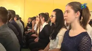 Ślubowanie klas pierwszych w PZ 10 w Kętach