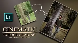 Новая кинематографическая желтая цветокоррекция в Lightroom для редактирования фотографий //Беспл...