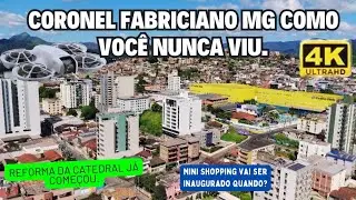 Coronel Fabriciano Minas Gerais 2025 imagens com drone.