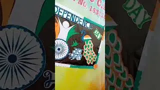 #stagedecoration #independenceday #artandcarft #happyindependenceday #peacock #ashokchakra #art
