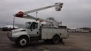 Terex/HiRanger SC45, 50 ft, Over-Center Bucket Truck