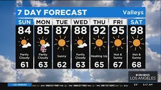Alex Biston's weather forecast (July 3)
