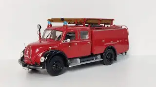 Classic Truck Collection Feuerwehr Magirus-Deutz Merkur TLF 16 1959 Minichamps 1:43