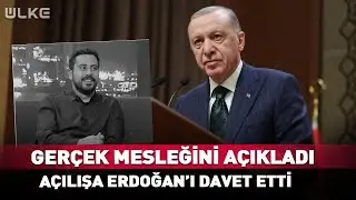 Gerçek Mesleğini Açıkladı Açılışa Erdoğan'ı da Davet Etti #haber
