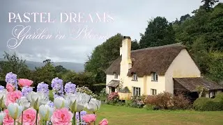 Pastel Garden Design | Pink, Lavender & White Cottage Garden Ideas
