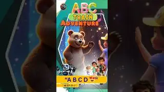Zappy ABC Train Adventure_EP01-1 | A B C D Song for Kids | Learn Alphabet with Fun Characters