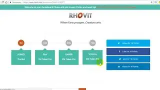 70 RHOVIT FREE TOKEN БАУНТИ { AirDrop }