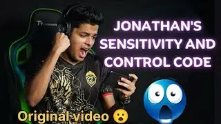  Jonathan Sensitivity 😱 | Jonathan Gameplay||#jonathan #bgmi #gaming #mobilegame #pubg #freefire 