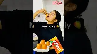 Maaza drink Jelly 🥭🍮🤩|#shorts