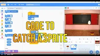 Scratch Project||How to make catch game in scratch #tech #hindi #kids #gaming #animation #project