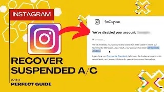 Как восстановить навсегда заблокированный аккаунт в Instagram | Аккаунт Instagram заблокирован на...