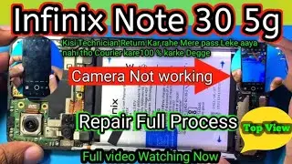 Infinix Note 30 5g camera Not working| infinix Note 30 5g camera solution full process!