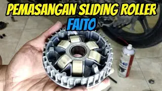 Pemasangan Sliding Roller Faito Honda Vario 110 Esp
