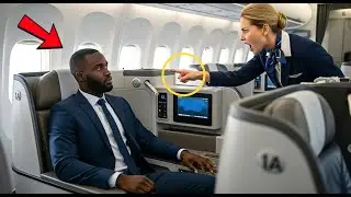Flight Attendant Yells at Black Man in Row 1 &mdash; Freezes When He Shows His Federal Judge Badge